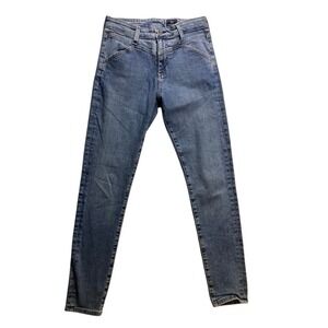 AG Jeans Farrah Skinny Ankle Women 28 Blue High Rise Stretch Denim